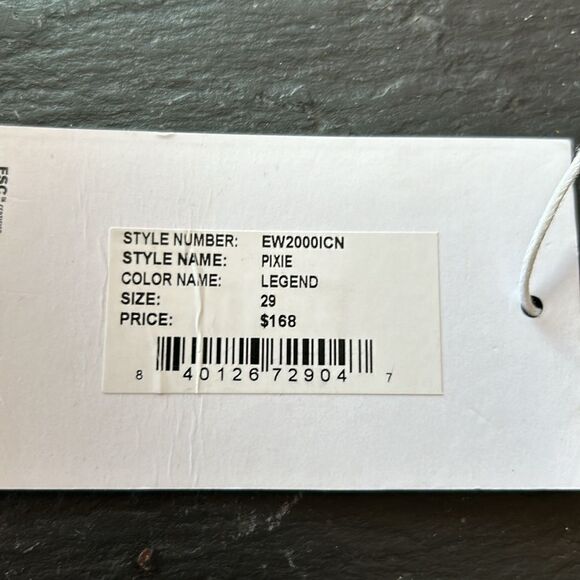 Edwin Jeans Pixie Style color name Legend Stretch dark navy size 29 - Picture 6 of 10